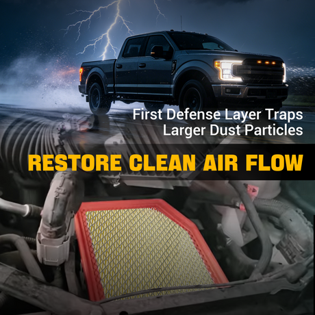 Trucktok 2020-2025 Silverado Sierra 6.6L Duramax Air Filter Replaces A3248C TruckTok