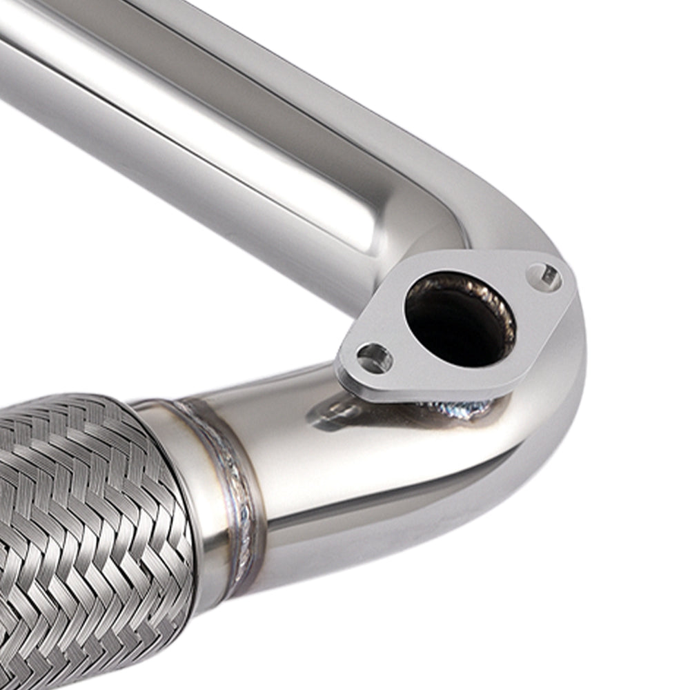 Turbo Crossover Pipe for 1998-2013 Chevy Silverado Avalanche Suburban Trailblazer丨GMC Sierra Flashark