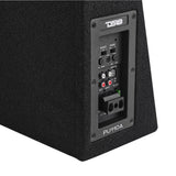 10” Amplified Shallow Subwoofer Enclosure for Pickup Trucks