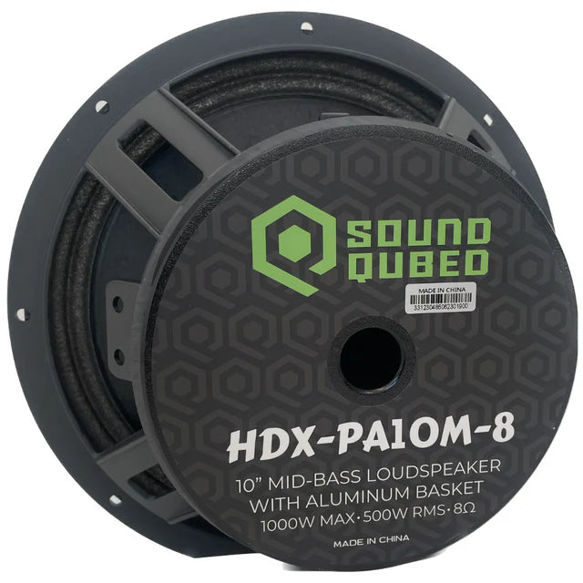 SOUNDQUBED HDX Series Pro Audio 10" Speaker (single)