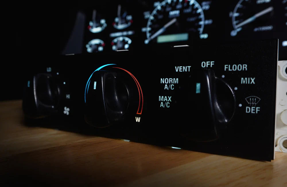 92-96 Cluster Faceplate Kit - XLT Original - Gas Chinook Auto