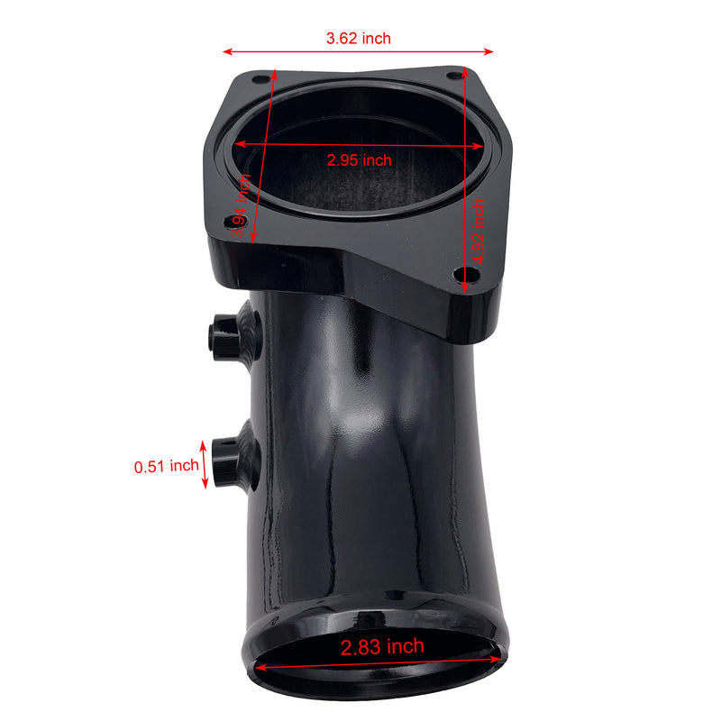 TruckTok 2003-2007 6.0L Ford Powerstroke Diesel EGR Cooler Delete Kit w/Intake Elbow