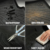 Trucktok 2007-2013 Silverado Sierra 1500 2500 Extend Cab All-Weather TPE Floor Mats TruckTok