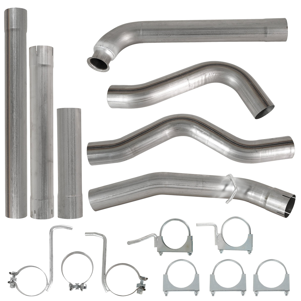 TruckTok 2001-2007 6.6L GM Duramax LB7 LLY LBZ 4" Downpipe Back DPF Delete Pipe TruckTok