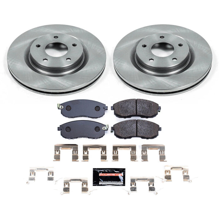 Kit de freins Power Stop 17-18 pour piste avant Nissan Sentra