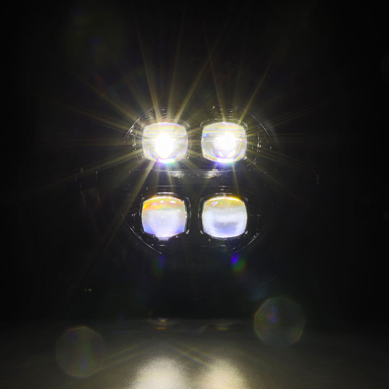 AlphaRex Nova-Series LED Projector Headlights Alpha-Black | '18-Current JL Wrangler / '20-Current JT Gladiator