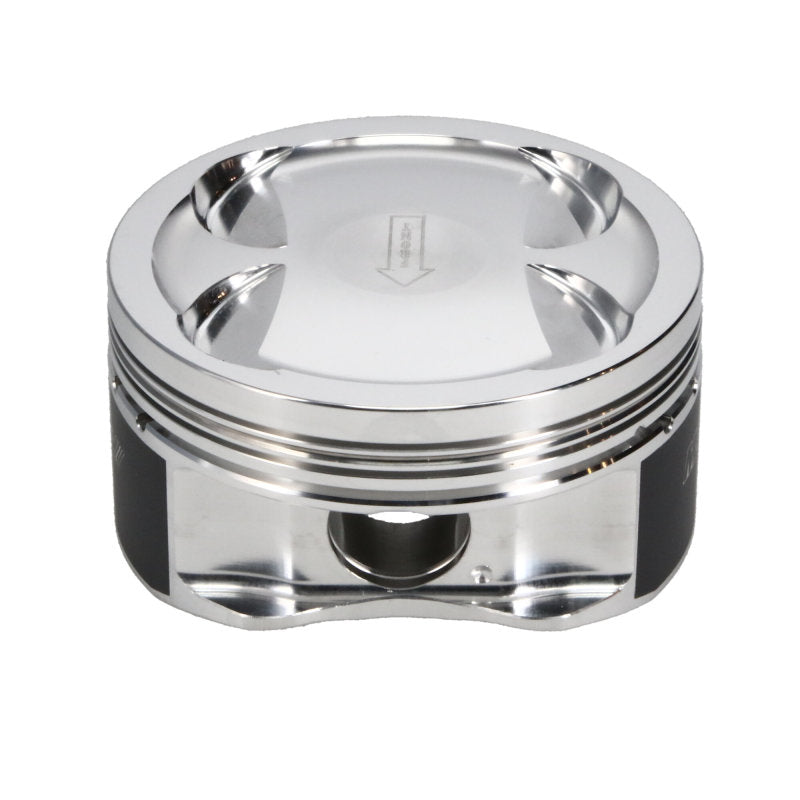 Jeu de pistons plats Manley 04+ Subaru WRX STi (EJ257) à course standard de 99,5 mm, alésage standard de 9,8:1 avec segments