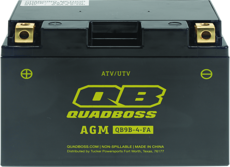 QuadBoss 06-20 Yamaha YFM700R Raptor Maintenance-Free AGM Battery