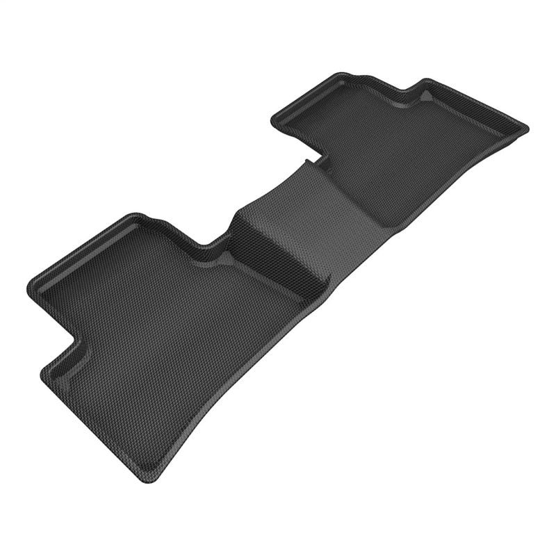 Tapis de sol 3D MAXider 22-23 Toyota Corolla Cross FWD Kagu Noir - Rangée 2