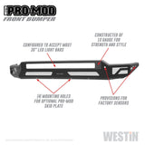 Pare-chocs avant Westin Pro-Mod pour Chevrolet Silverado 2500/3500 2020