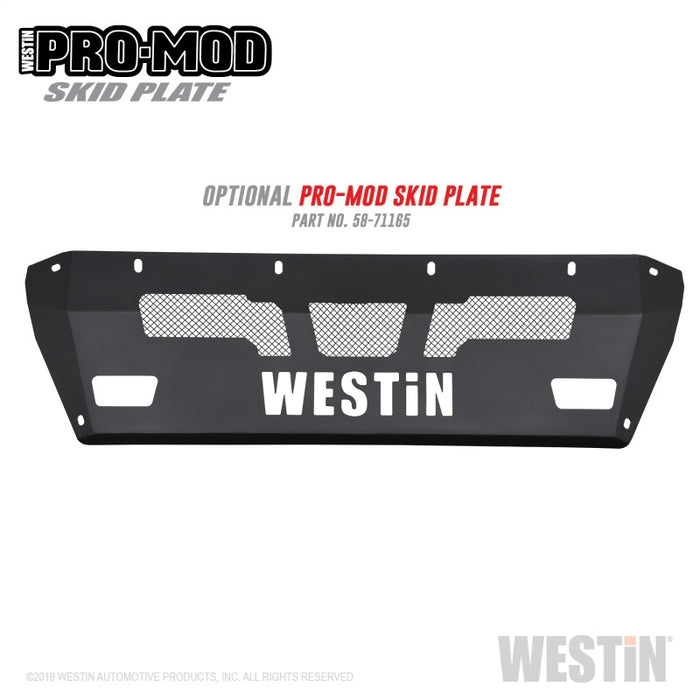 Pare-chocs avant Westin 15-19 Chevrolet Silverado 2500/3500 Pro-Mod – Noir texturé