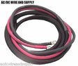 # 1 GAUGE HD 20 FT YAMAHA/MERCURY OUTBOARD BOAT BATTERY CABLES U.S.A MADE AC DC WIRE AND SUPPLY
