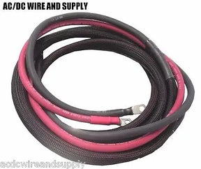 # 2 GAUGE HD 12 FT YAMAHA/MERCURY OUTBOARD BOAT BATTERY CABLES U.S.A MADE ACDCWIREANDSUPPLY