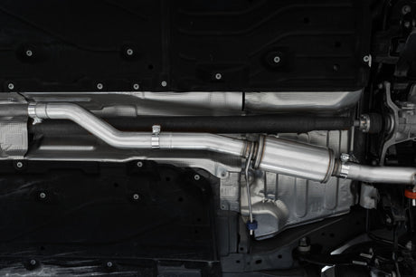 Échappement arrière de catalyseur MBRP 2022+ Ford Maverick T304 avec embout OD de 4 pouces et sortie latérale unique de 3 pouces
