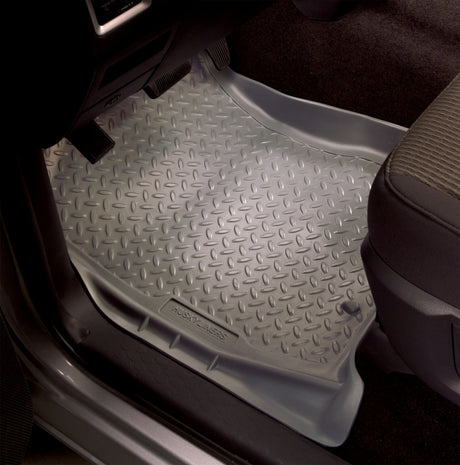 Revêtements de sol noirs de style classique Husky Liners 94-02 Dodge Ram pleine grandeur