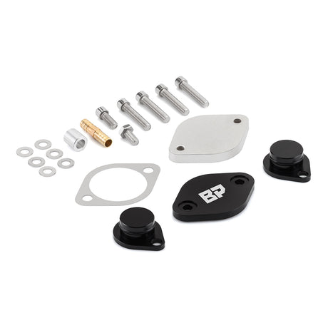 2008-2010 Ford F550 Super Duty Powerstroke Diesel EGR Block Off Plate & Cooler Delete Kit