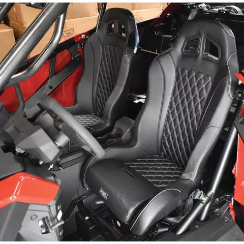 Polaris RZR Carbon Edition Daytona UTV Seats - (Pair) UTV Parts Guy
