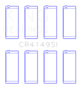 King Engine Bearings G.M.C. Saturn (Size +0.50mm) Connecting Rod Bearing Set