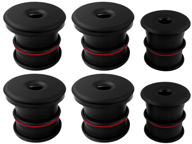 S&B Filters 81-1004 Silicone Body Mount Kit, Regular and Extended Cab, 1999-2003 Ford F-250 F-350 F-450 F-550 S&B Filters