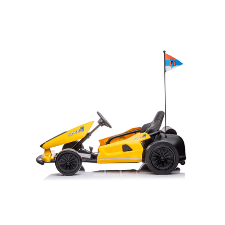 24V Magic Cars GoKart Drifter 1 Seater Battery Operated Ride on Car