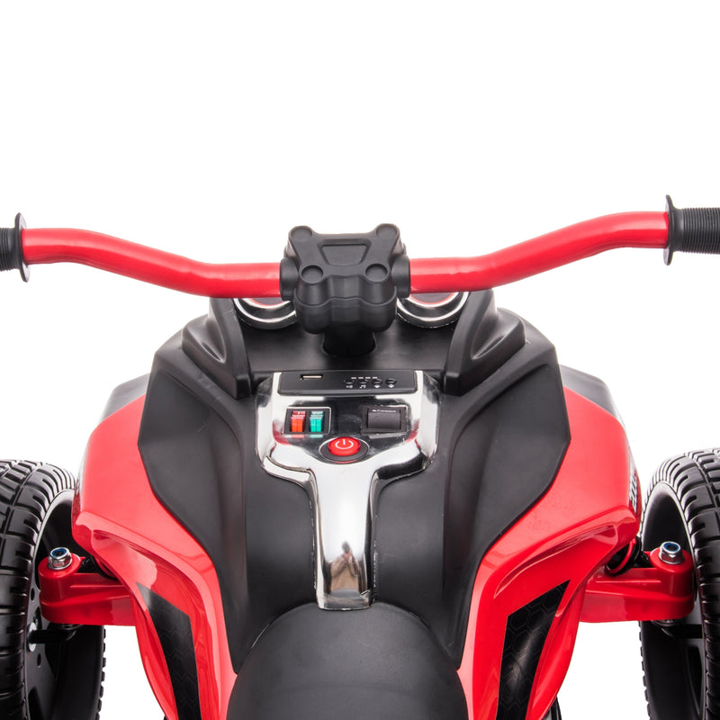 24V Magic Cars Spider 2 Seater Ride-On 3 Wheel Motorcycle