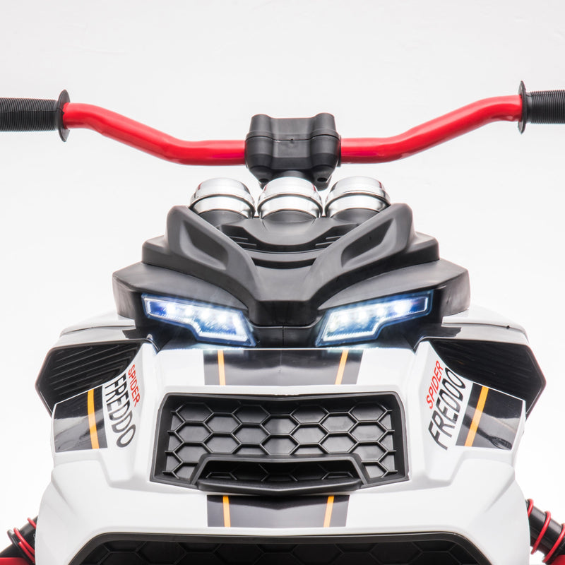 24V Magic Cars Spider 2 Seater Ride-On 3 Wheel Motorcycle