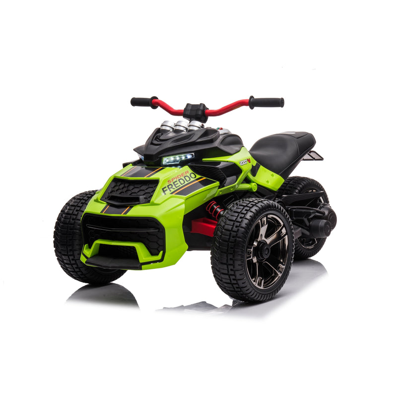 24V Magic Cars Spider 2 Seater Ride-On 3 Wheel Motorcycle