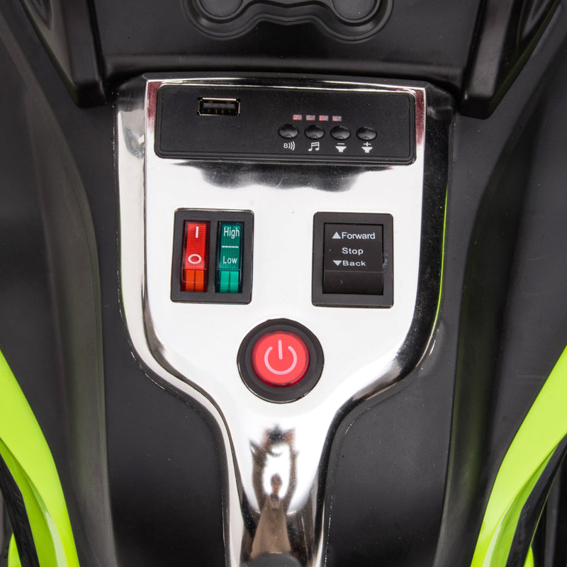 24V Magic Cars Spider 2 Seater Ride-On 3 Wheel Motorcycle