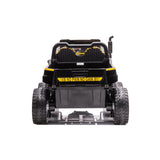 24V 6 Wheeler Magic Cars Tractor Trailer 2 Seater Ride-on with Dump Cart and Parental Remote
