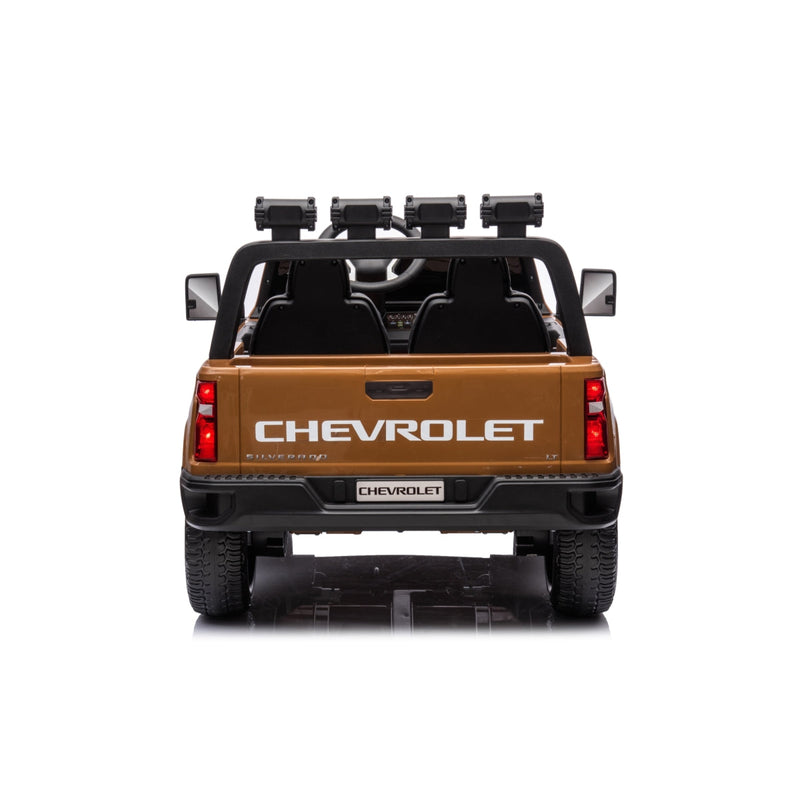 24V 4x4 Chevrolet Silverado 2 Seater Ride on Truck