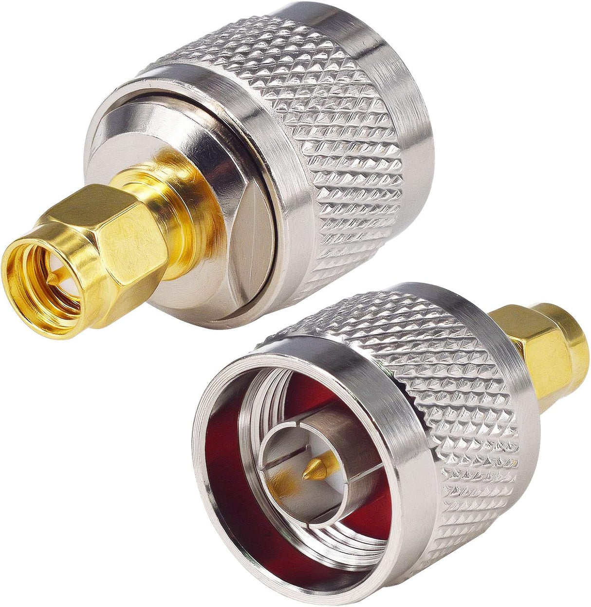 N Type Male to SMA Male Antenna Adapter (1 Pack) TekShack