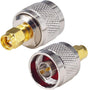 N Type Male to SMA Male Antenna Adapter (1 Pack) TekShack