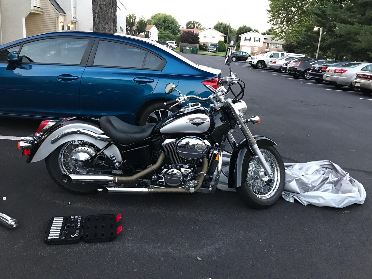 2010-2017 Honda Shadow 750 RS Black Strut Lowering Kit