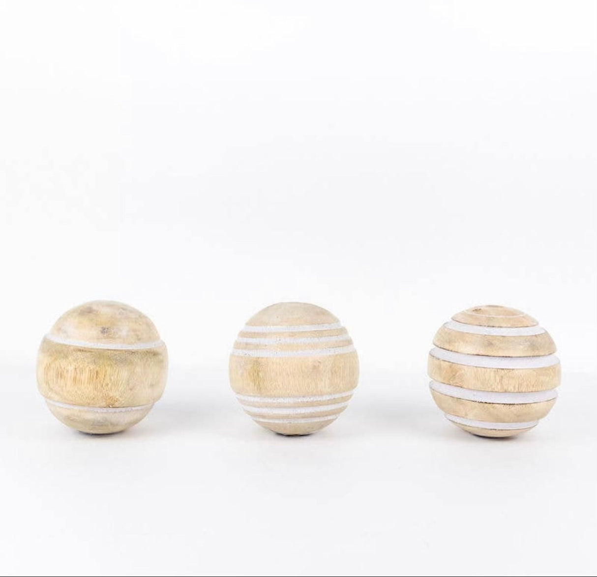 Mango wooden balls 3” KB Decor & More