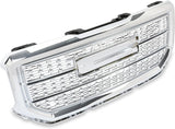 Front Bumper Grill Compatible with 2016-2018 GMC Sierra 1500