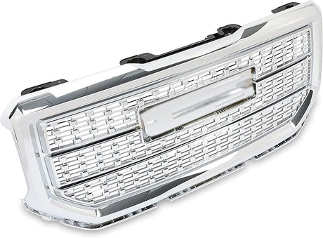 Front Bumper Grill Compatible with 2016-2018 GMC Sierra 1500