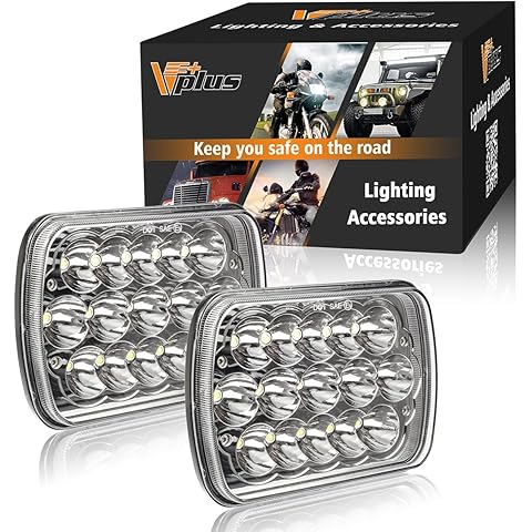 5x7 7x6 LED Headlight High Lumens Sealed Beam Headlamp