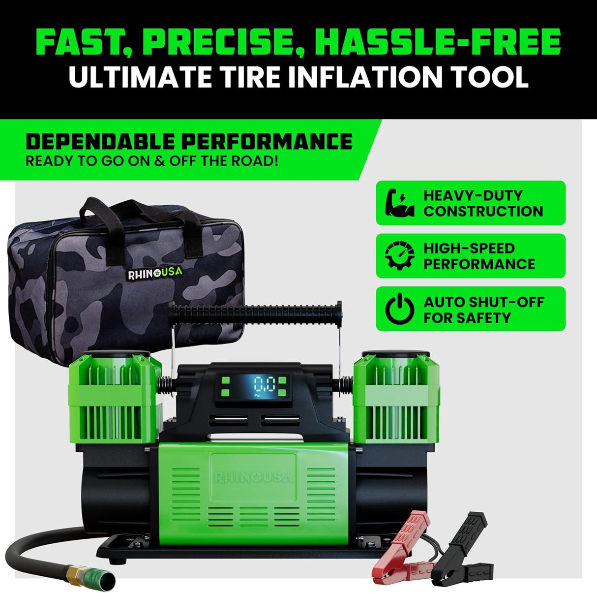 12V Dual-Tire Air Compressor