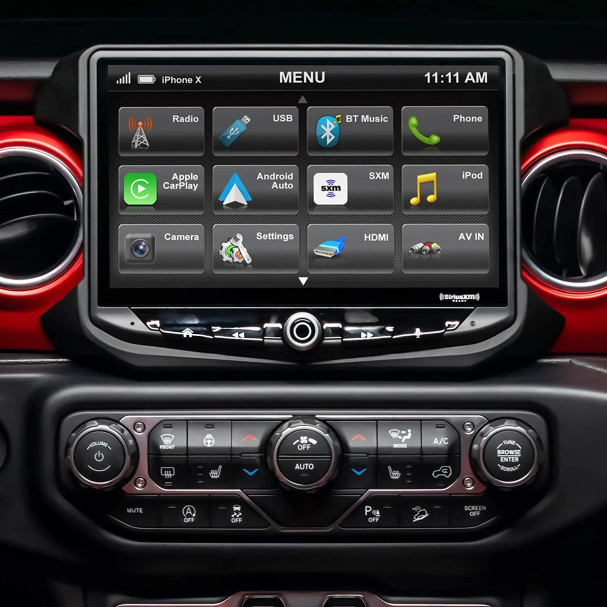 Stinger HEIGH10 10" Radio Fully Integrated Kit W/ Vehicle And Off-Road  I '18-'23 Jeep JL Wranglers/ '20-'23 Jeep JT Gladiators