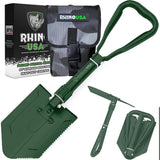Folding Survival Shovel w/ Pick
