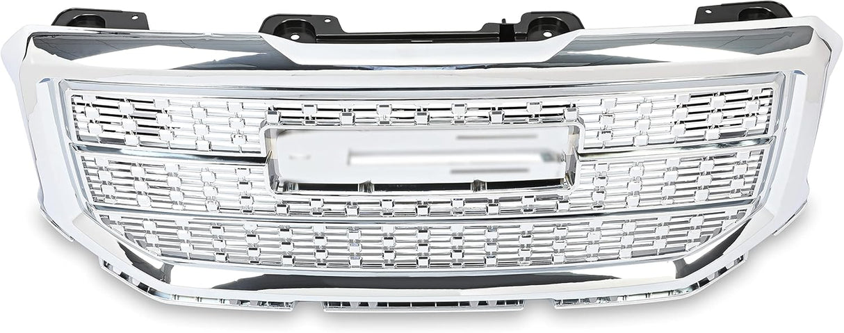 Front Bumper Grill Compatible with 2016-2018 GMC Sierra 1500