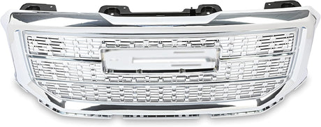 Front Bumper Grill Compatible with 2016-2018 GMC Sierra 1500