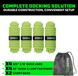 Heavy-Duty 16' Dock Lines