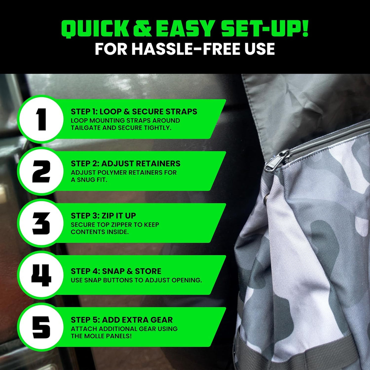 Tailgate Trash Bag