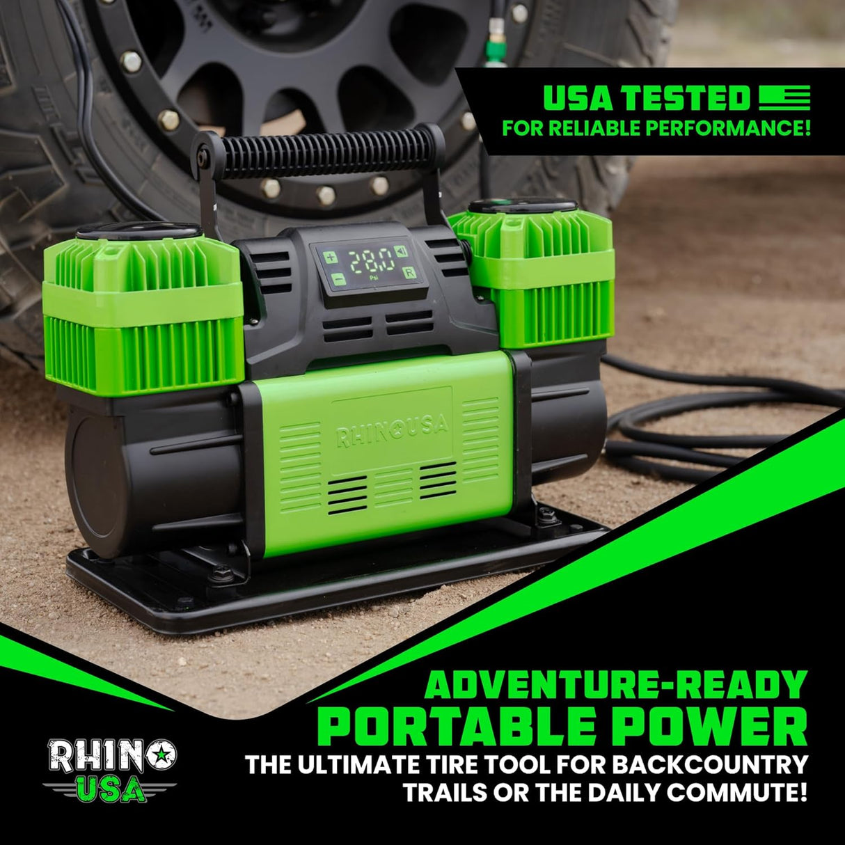 12V Dual-Tire Air Compressor