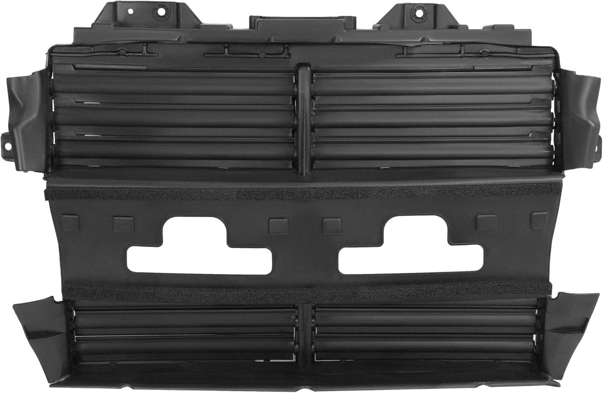 Radiator Shutter for 2013-2019 Ford Explorer and Interceptor Utility Black