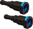 S.U.R.&R Straight Push-On Fuel Line Connector KP020 1 Each