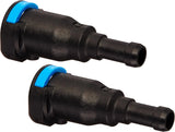 S.U.R.&R Straight Push-On Fuel Line Connector KP020 1 Each