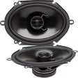 PowerBass S-6802 6x8in OEM Coaxial Speakers No Grill (Pair) PowerBass