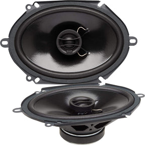 PowerBass S-6802 6x8in OEM Coaxial Speakers No Grill (Pair) PowerBass